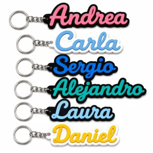 Llavero Nombre personalizado 3D