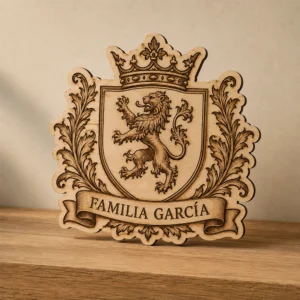 Escudos Heráldicos Personalizados en Madera
