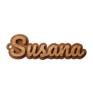 Llaveros personalizados en madera